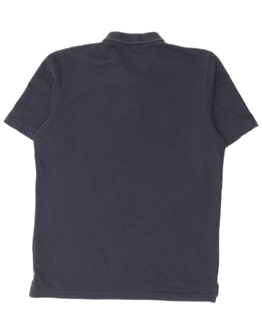 Polo Adidas da uomo piccola in cotone blu navy