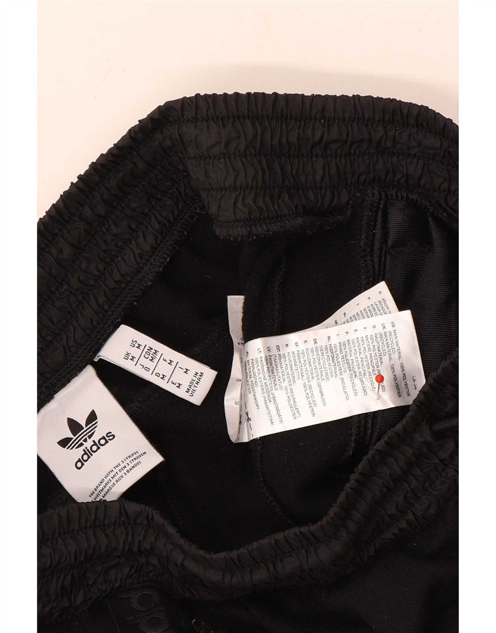 Pantaloni da tuta grafica da uomo Adidas Joggers medio poliestere nero