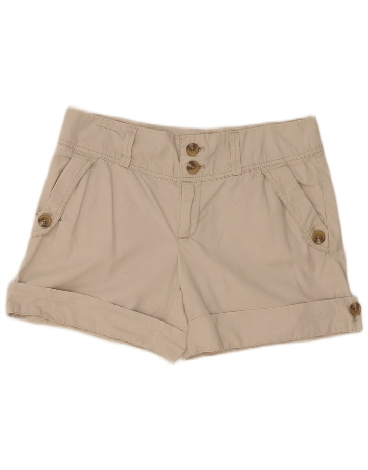 Pantaloncini cargo da donna Gap US 4 Small W32 in cotone beige