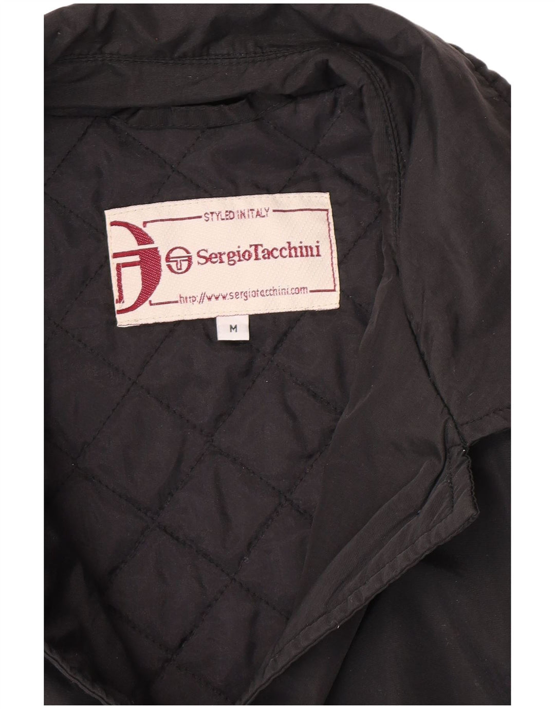 Giacca a vento da donna Sergio Tacchini UK 14 media nera