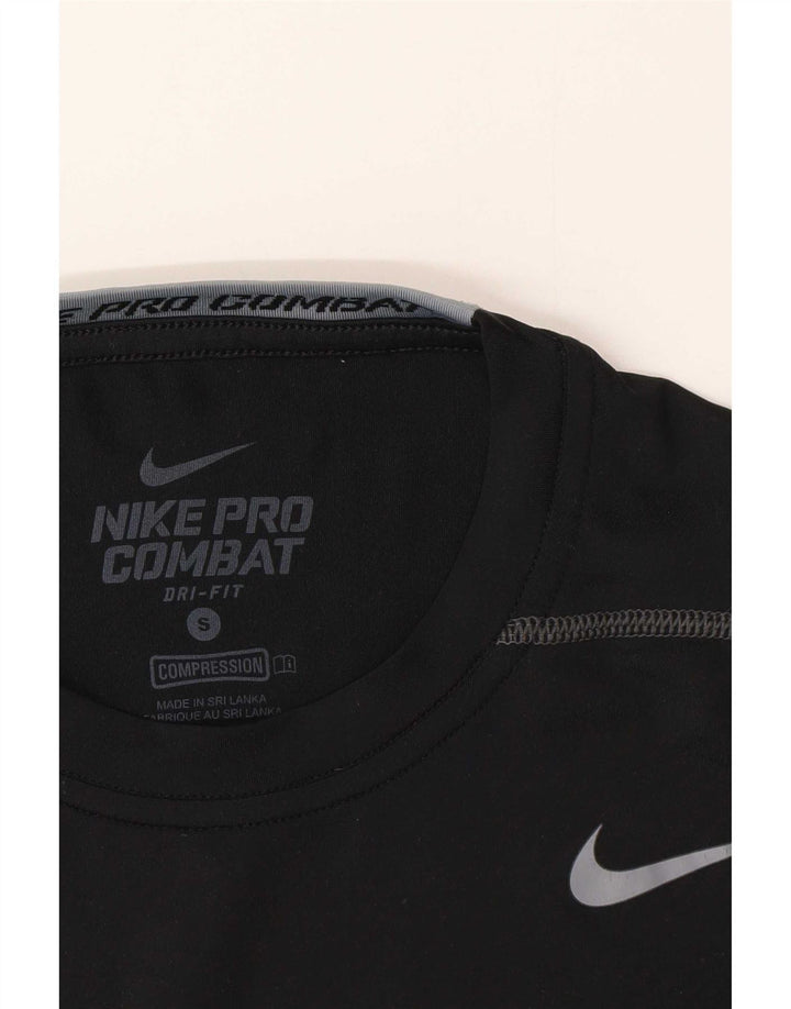 T-shirt Nike Dri Fit da uomo piccola nera