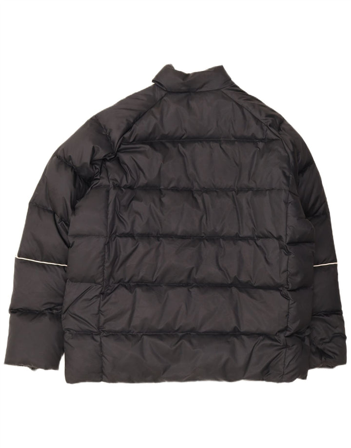 Giacca imbottita da uomo Adidas UK 42 XL Poliestere color block nero