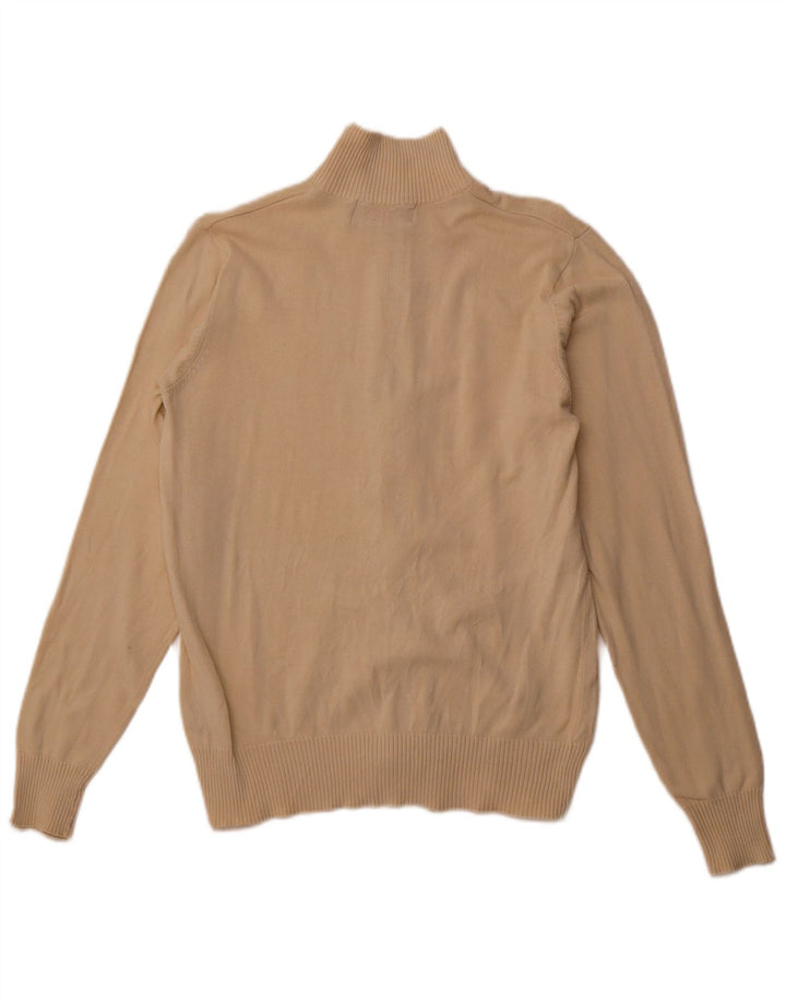 Maglione cardigan da uomo KAPPA piccolo in cotone beige
