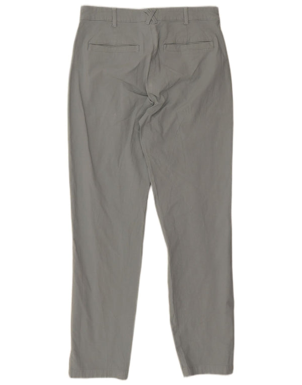 Pantaloni casual slim a vita alta da donna White Stuff UK 10 Small W28 L28 Grigio