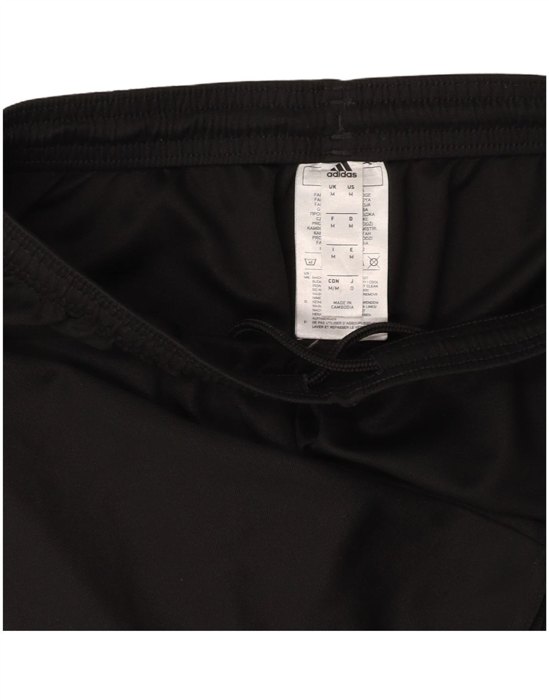 ADIDAS Womens Aeroready Sport Shorts UK 12 Medium Black Polyester