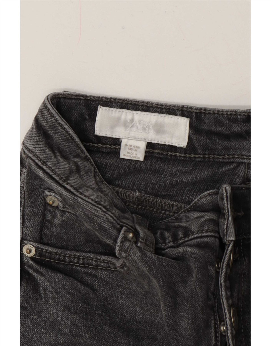 Jeans svasati per ragazze Zara 9-10 anni W24 L25 Grigi