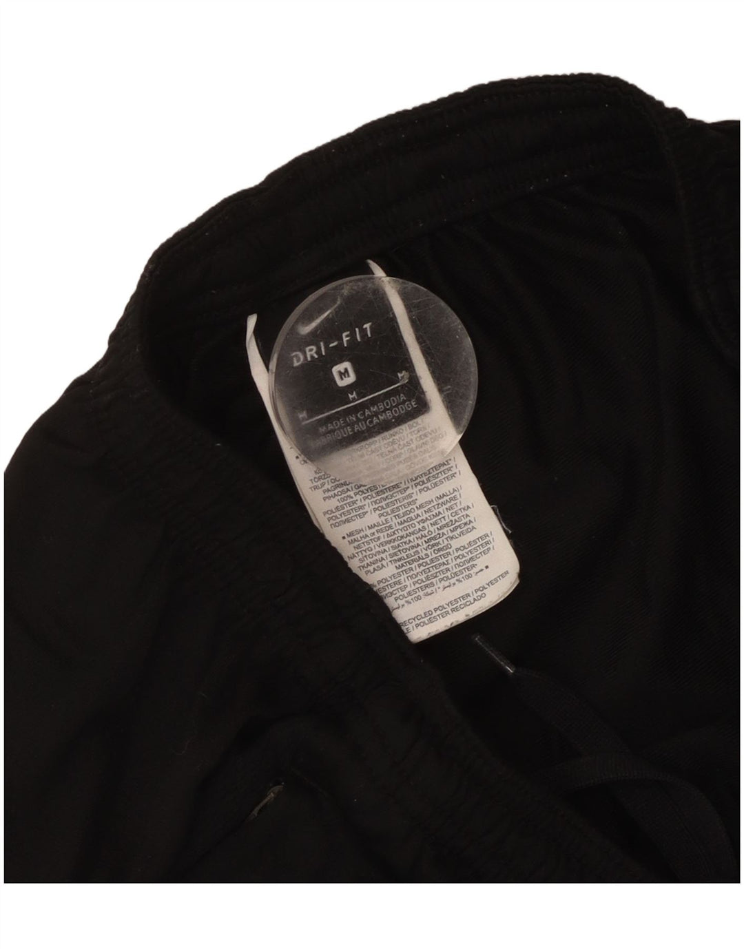 Pantaloni da tuta da uomo Nike Medium Nero Poliestere