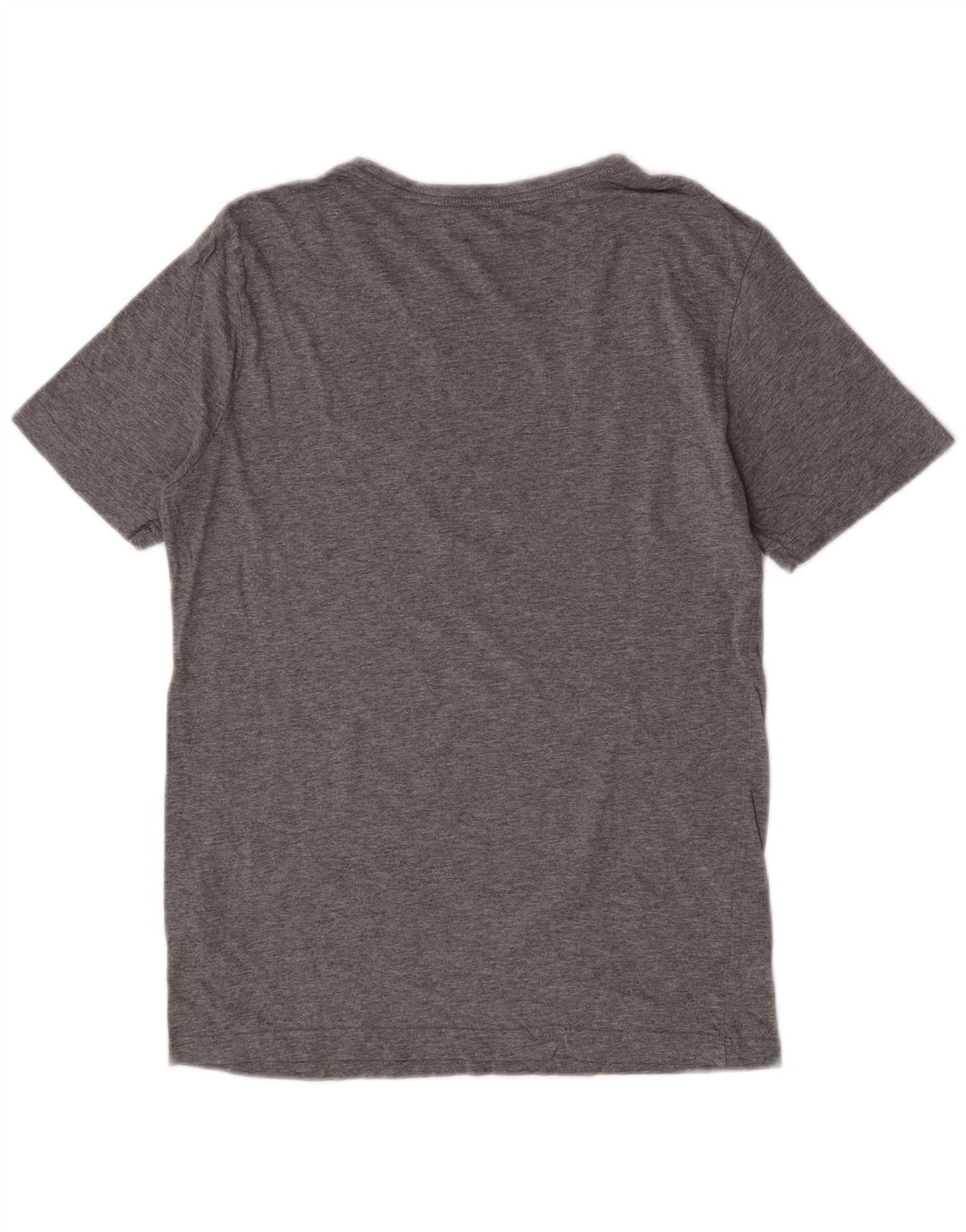 T-shirt grafica da uomo Puma Top Small in cotone grigio