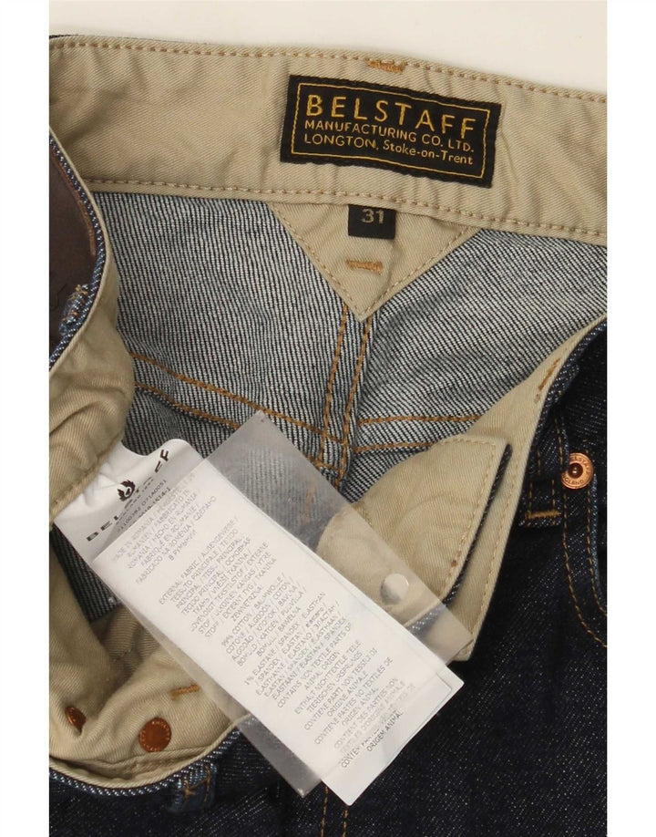 Jeans slim da uomo Belstaff W31 L32 in cotone blu navy