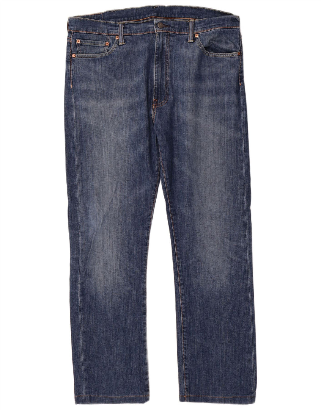 Levi's Uomo 513 Jeans dritti slim W38 L31 Cotone blu