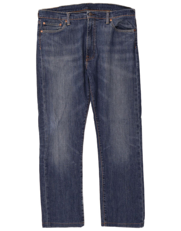 Levi's Uomo 513 Jeans dritti slim W38 L31 Cotone blu