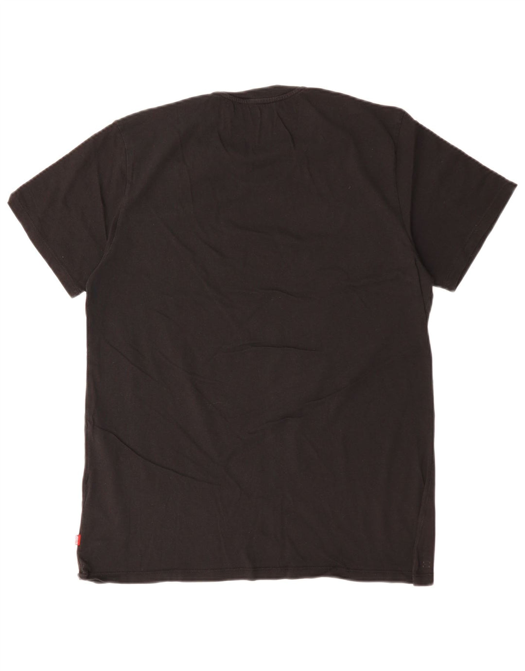 T-shirt grafica da uomo Levi's Top grande in cotone nero