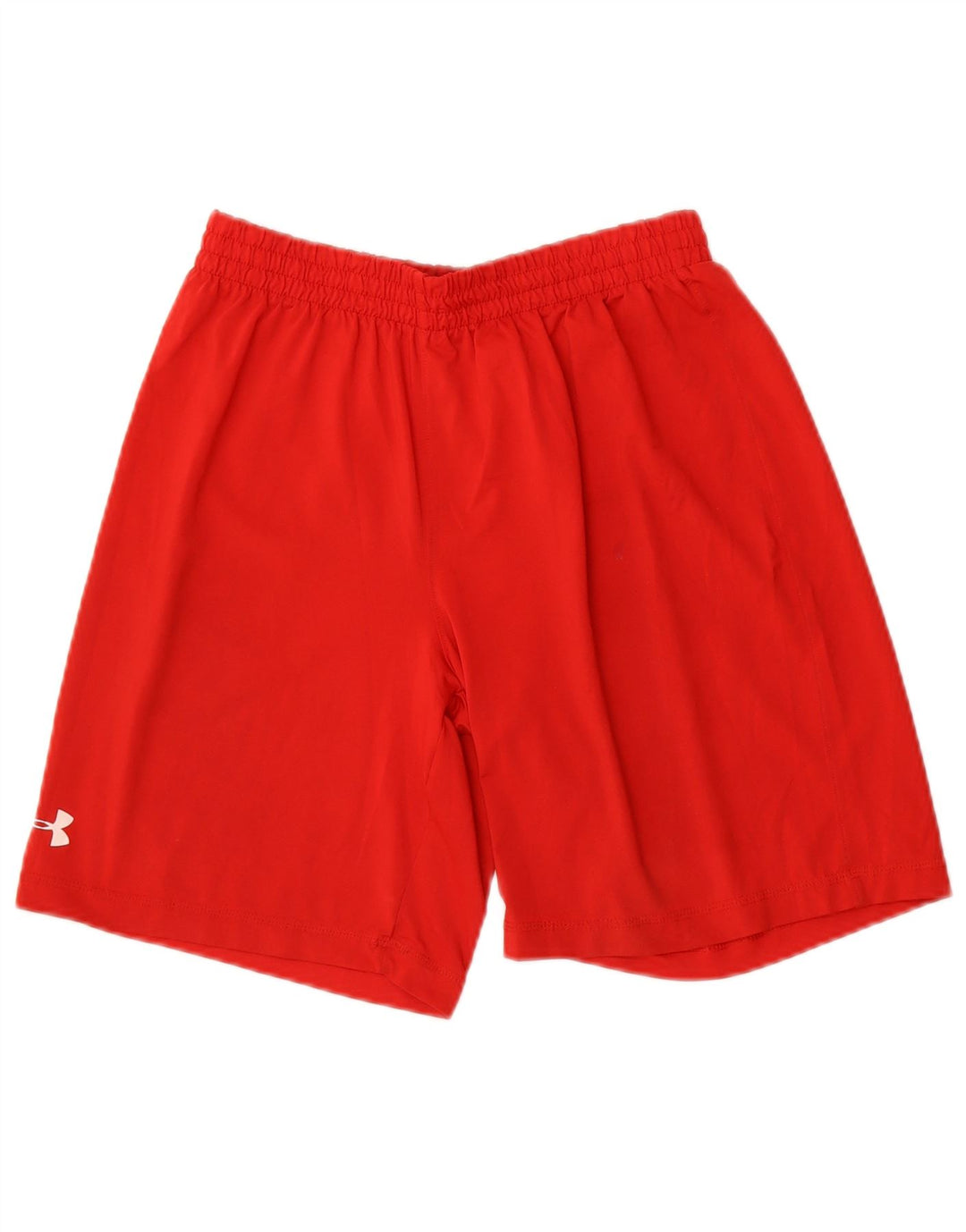 Pantaloncini sportivi da ragazzo Under Armour 11-12 anni Large Rosso Poliestere
