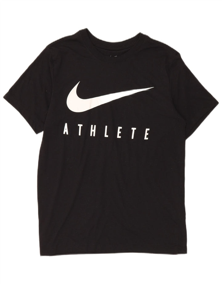T-shirt Nike Dri Fit da uomo, piccola, in poliestere nero
