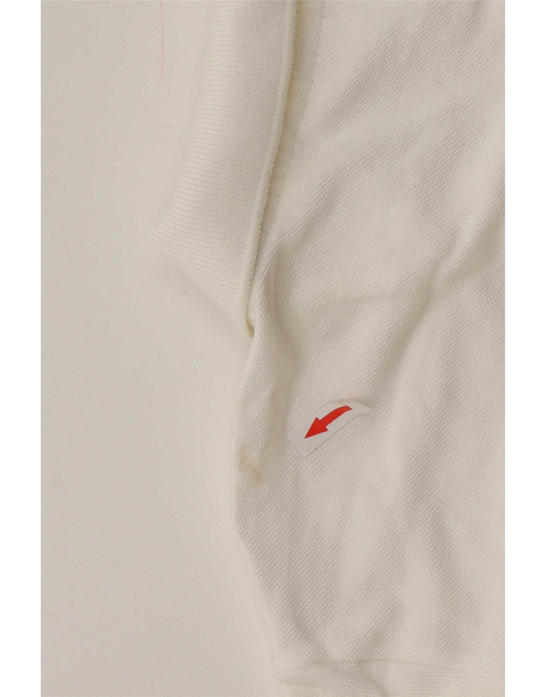 Polo da donna Lacoste taglia 46 XL in cotone bianco