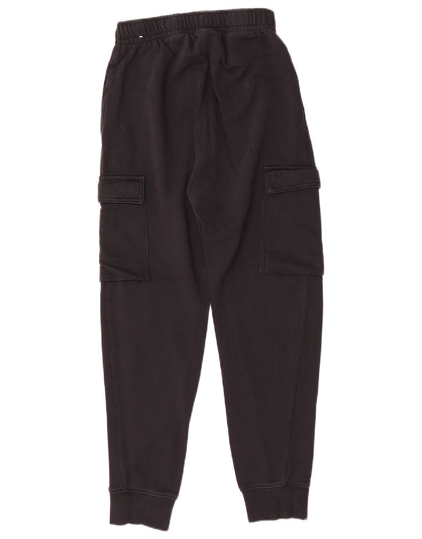Pantaloni da tuta cargo da donna Nike Joggers UK 6 XS cotone nero