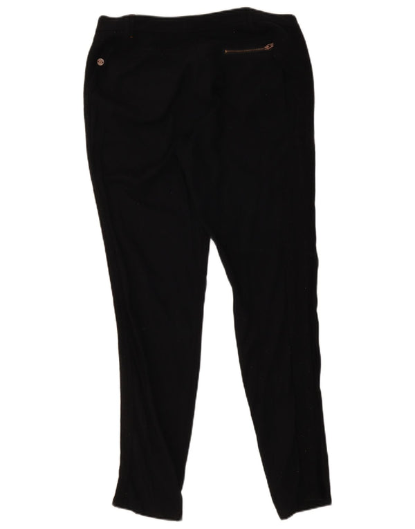 Pantaloni casual skinny da donna Hugo Boss UK 10 piccoli W32 L28 neri