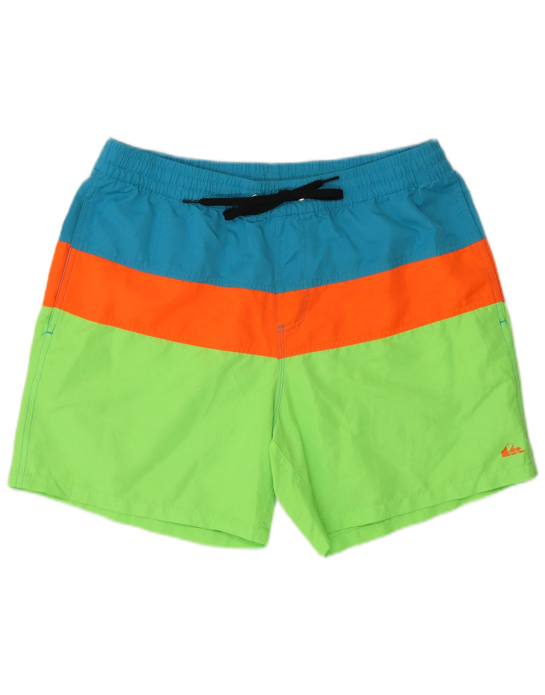 QUIKSILVER Pantaloncini da bagno da uomo Grandi in poliestere color block multicolore