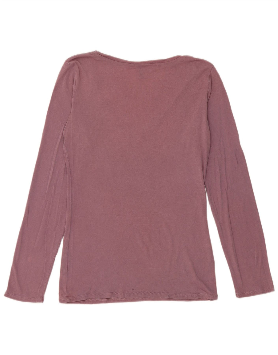 Top Benetton da donna a maniche lunghe UK 12 viola medio