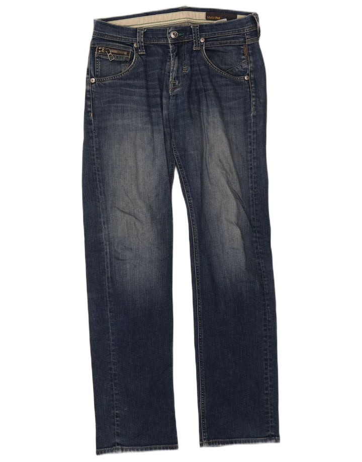 Jeans dritti da donna Meltin' Pot W33 L34 cotone blu