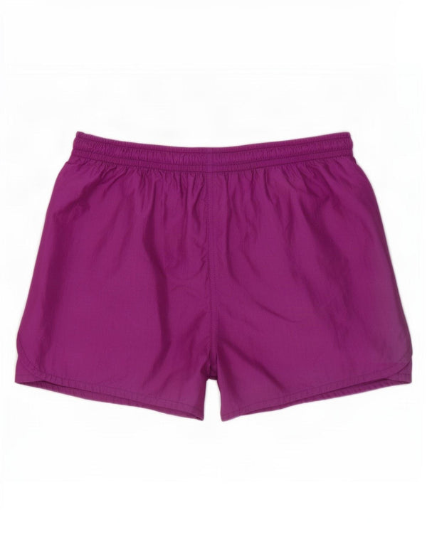 Pantaloncini sportivi grafici da donna Lotto UK 10 piccoli nylon viola
