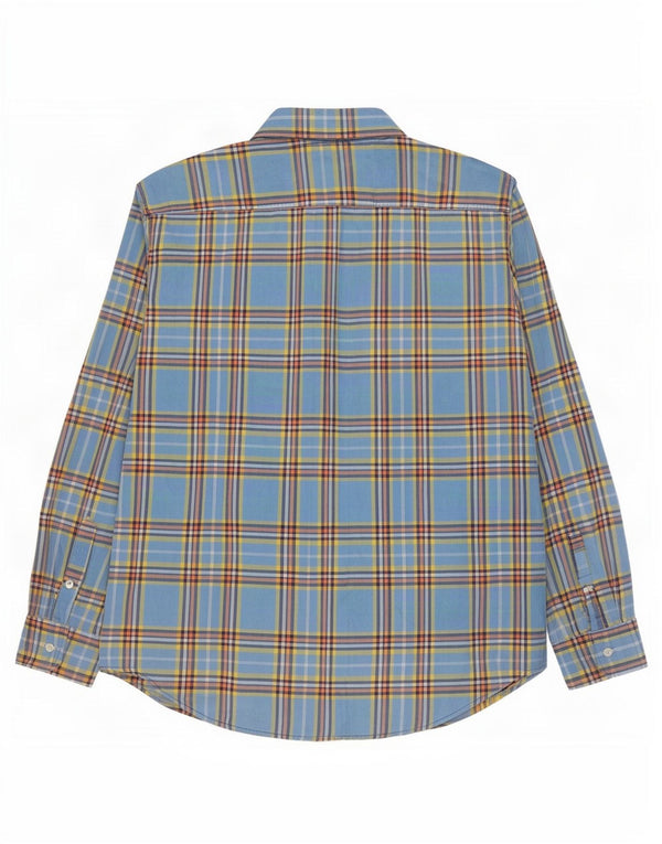 Camicia Levi's da uomo slim fit XL in cotone a quadri blu