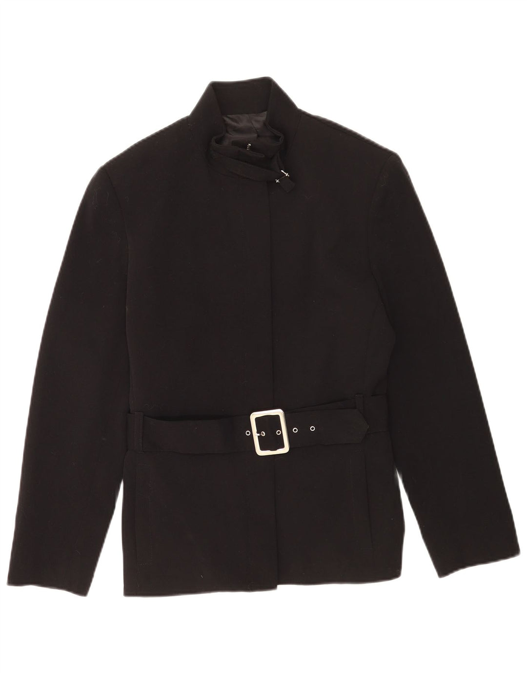 Giacca blazer da donna vintage IT 42 poliestere nero medio