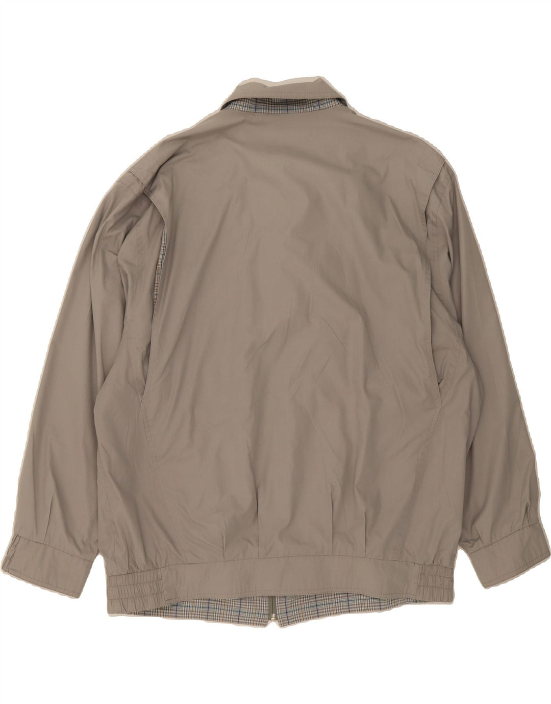 VINTAGE Mens Bomber Jacket UK 42 XL Grey Vintage Vintage and Second-Hand Vintage from Messina Hembry 