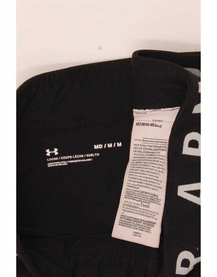 Pantaloncini sportivi grafici da donna Under Armour UK 14 poliestere nero medio
