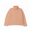 Maglione maglione oversize a collo alto Marks & Spencer da donna UK 16 grande rosa