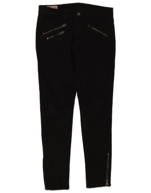 Polo Ralph Lauren Womens Tompkins Skinny Jeans W29 L30 Black Cotton