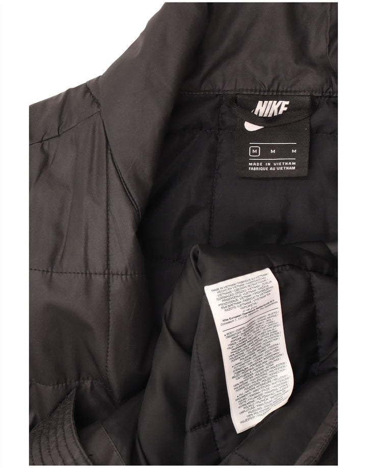 Gilet imbottito da uomo Nike UK 38 medio nero poliestere