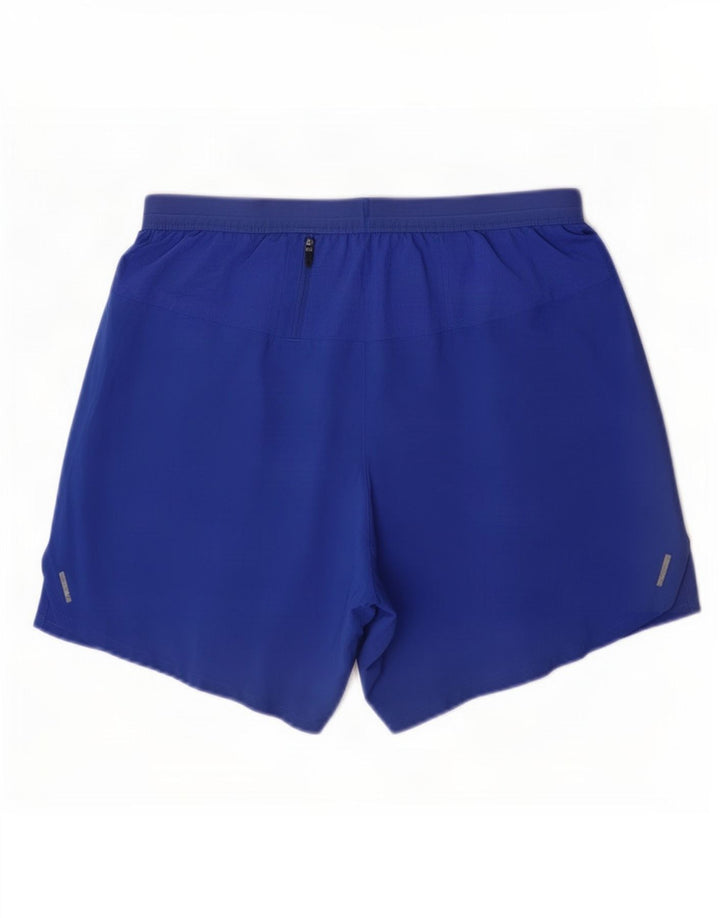 Pantaloncini sportivi Nike Dri Fit da uomo, grandi, in poliestere blu