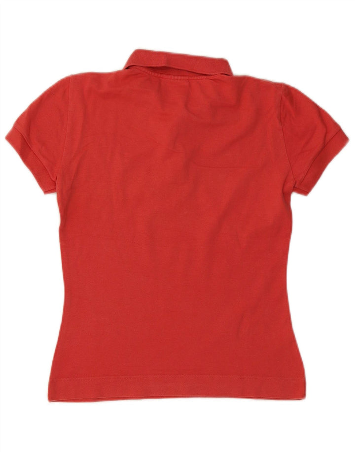 Polo da donna Lacoste taglia 38 media rossa in cotone