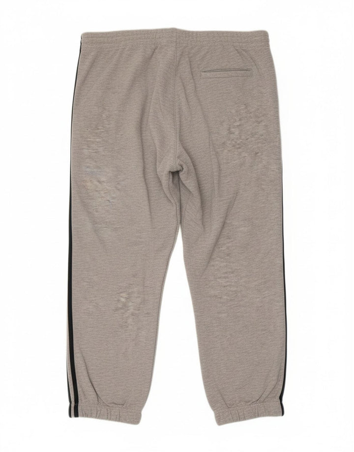 Pantaloni da tuta da uomo Adidas Joggers grandi in cotone grigio