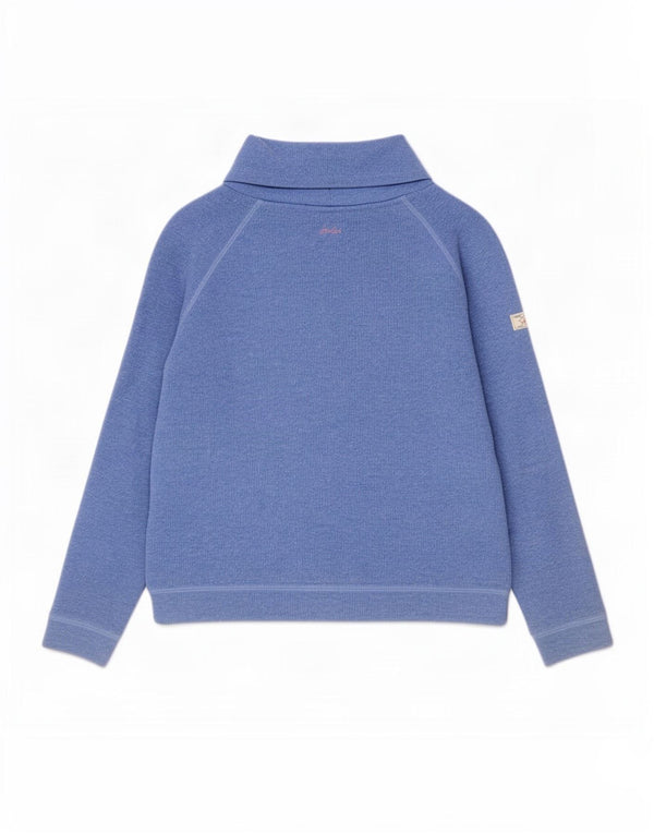 Felpa da donna Joules Jumper UK 12 Cotone blu medio
