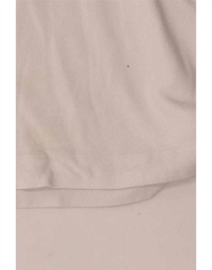 Polo da uomo Lacoste taglia 3 piccola in cotone bianco