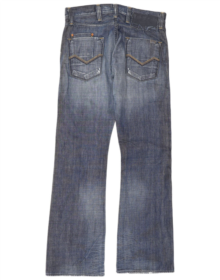Jeans bootcut da uomo ENERGE W30 L34 cotone blu