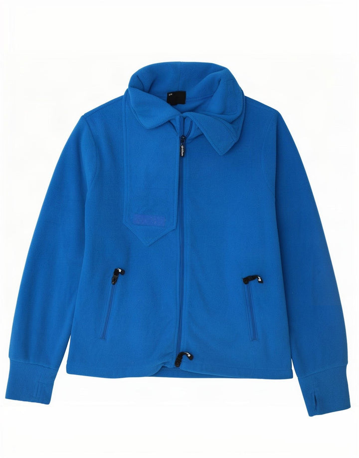 Giacca in pile da donna Bench UK 14 Large Blu Poliestere