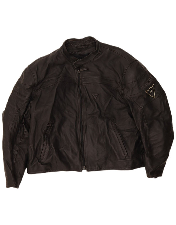 Giacca da corsa in pelle Motorstyle da uomo Dainese UK 42 XL Nera