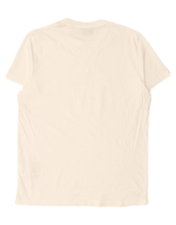T-shirt grafica da uomo DIESEL Top 2XL cotone bianco