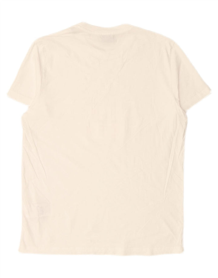 T-shirt grafica da uomo DIESEL Top 2XL cotone bianco