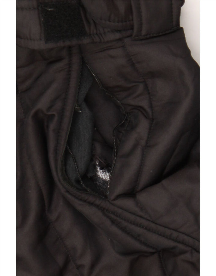 Giacca a vento con cappuccio da donna Refrigiwear UK 16 grande nera in poliammide