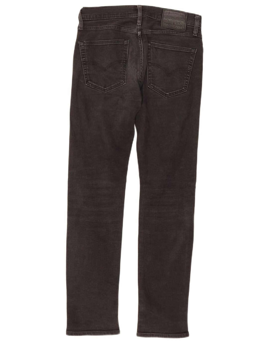LEVI'S Womens 511 Slim Jeans  W30 L32 Black Cotton