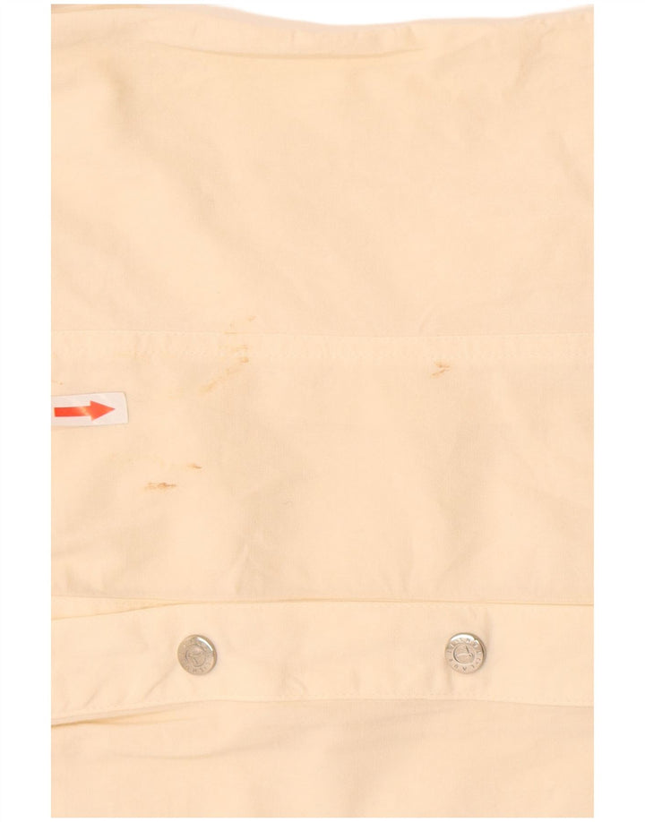 Camicia a maniche corte da donna Laurel IT 42 cotone bianco sporco medio