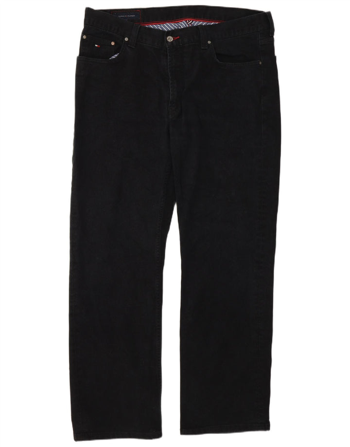 Jeans dritti da uomo Tommy Hilfiger W38 L32 neri