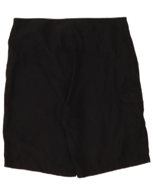 Pantaloncini da bagno da uomo Hurley medio nero in poliestere