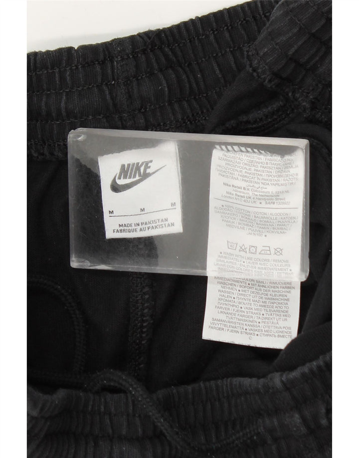 Pantaloncini sportivi Nike da uomo, cotone medio nero
