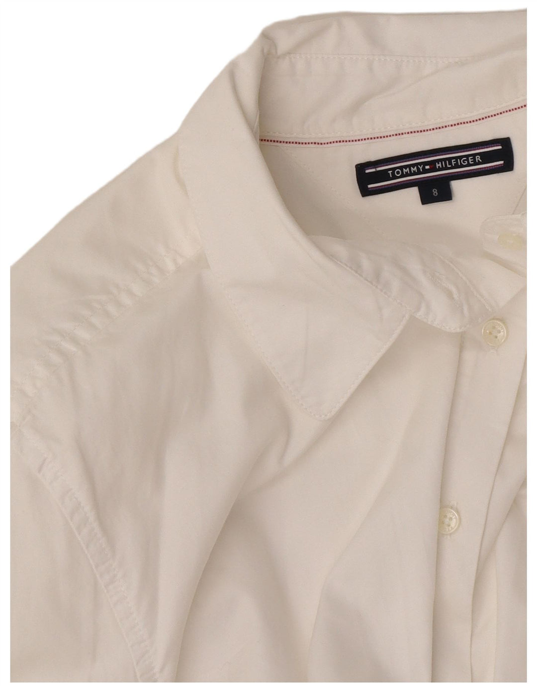 Camicia da donna Tommy Hilfiger US 8 bianca media