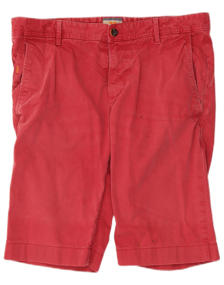 Pantaloncini chino da uomo Hugo Boss W33 cotone rosso medio